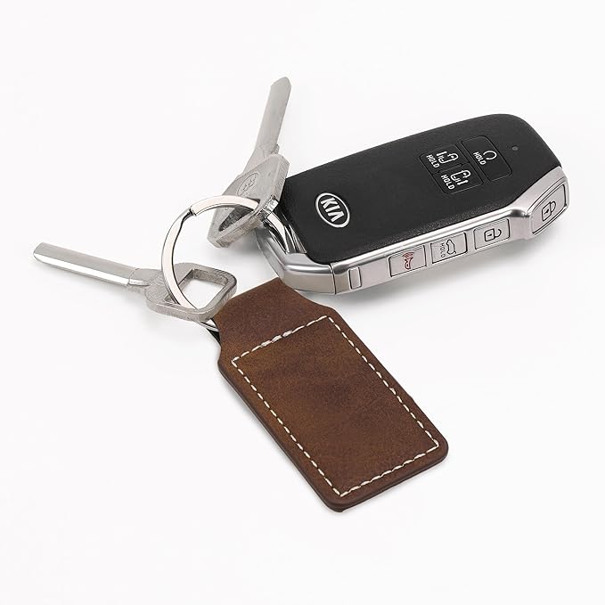 LaserGram Rectangle Keychain, Coat of Arms Germany, Personalized Engraving Included (Rustic with Silver)