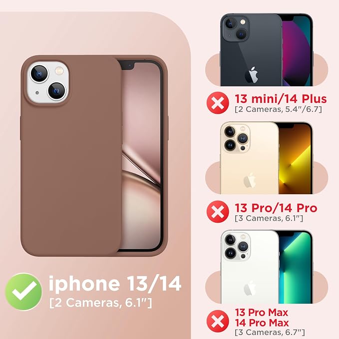 GolbinBox Magnetic for iPhone 13 Case & iPhone 14 Case, Compatible