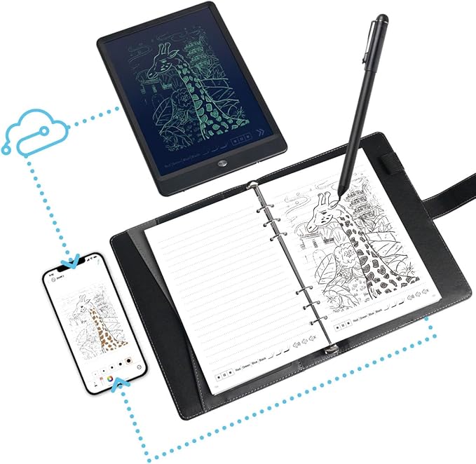 Ophaya Digital Smart Pen Smart Notebook and Board Writing Set