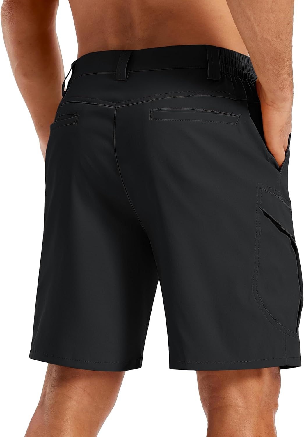 TACVASEN Men's Cargo Hiking Shorts - Quick Dry Tactical Work Shorts with 6 Pockets | Summer Casual Wear