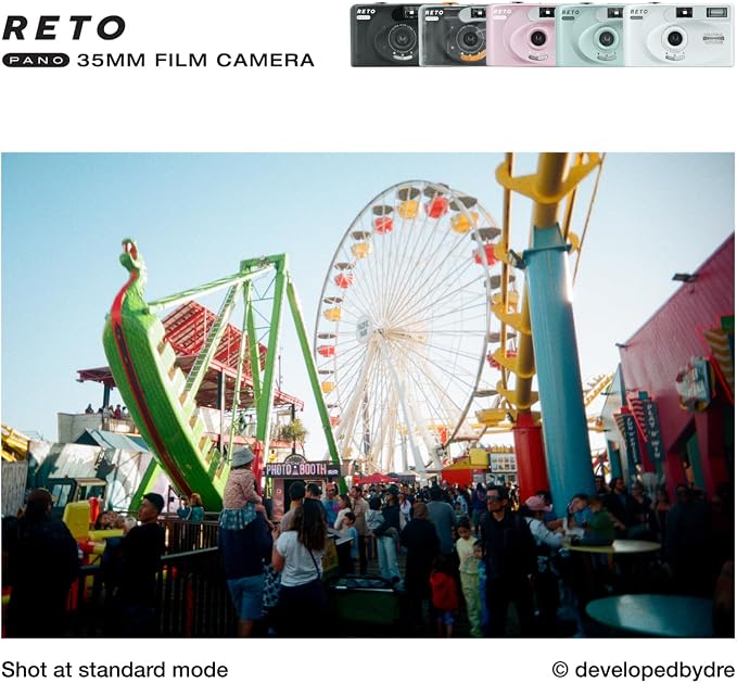 RETO PANO 35mm Film Camera - 22mm Wide Lens