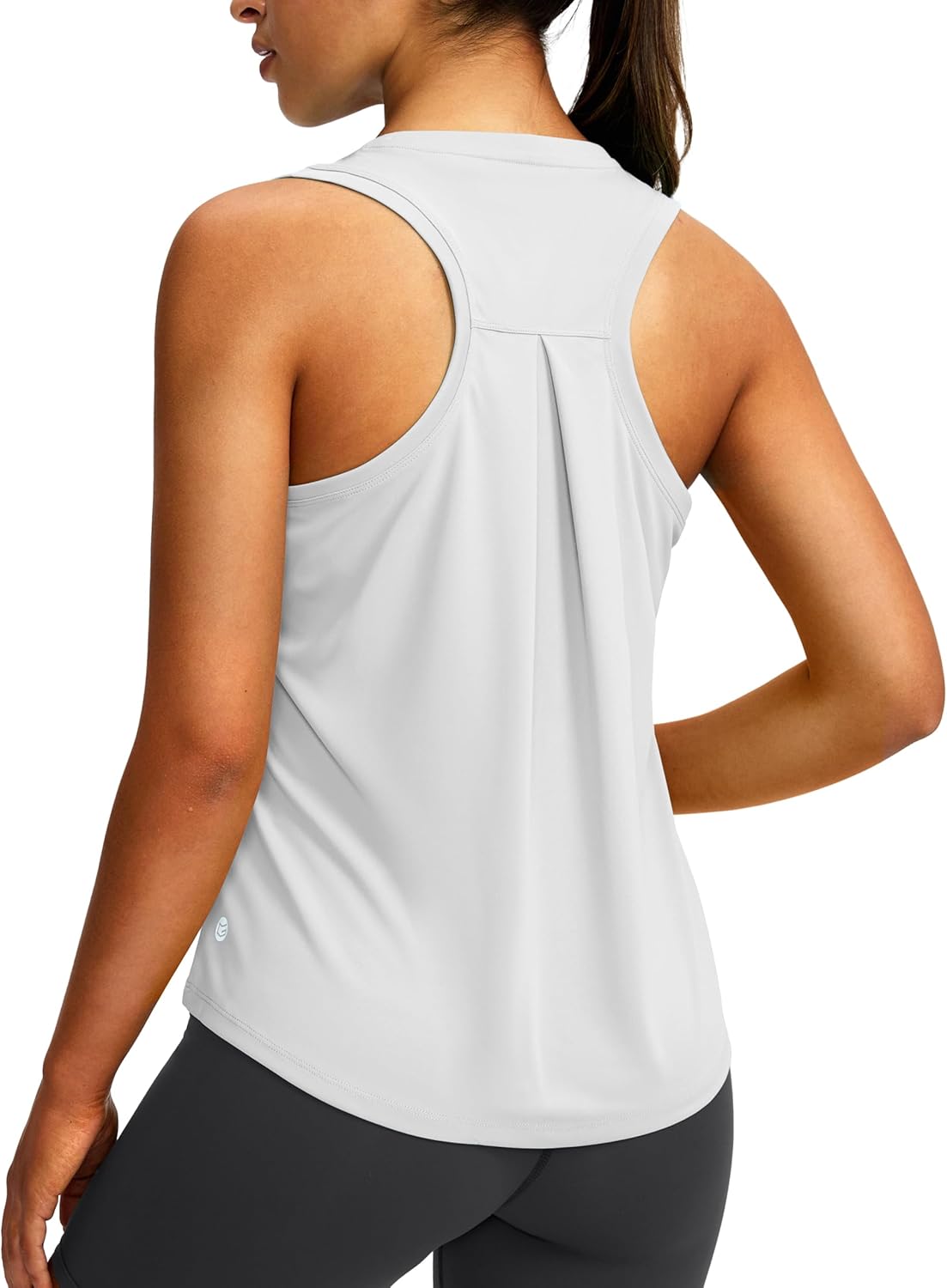 Skiennix Women's Workout Tops - Racerback Athletic Tank for Yoga & Running | Sleeveless Loose Fit