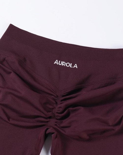 AUROLA Workout Shorts for Women - No Roll Up, Squat Proof, Scrunch Seamless Compression | Sizes 2.5-6.5