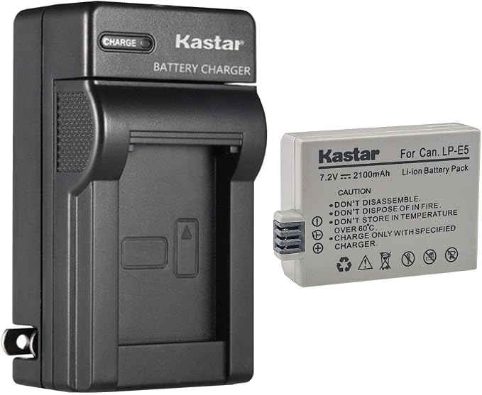 Kastar 1-Pack Battery and AC Wall Charger Replacement