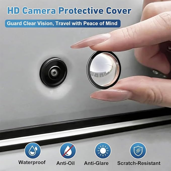 8PCS Car Camera Lens Protector, 2026 New Car Camera Lens Cover