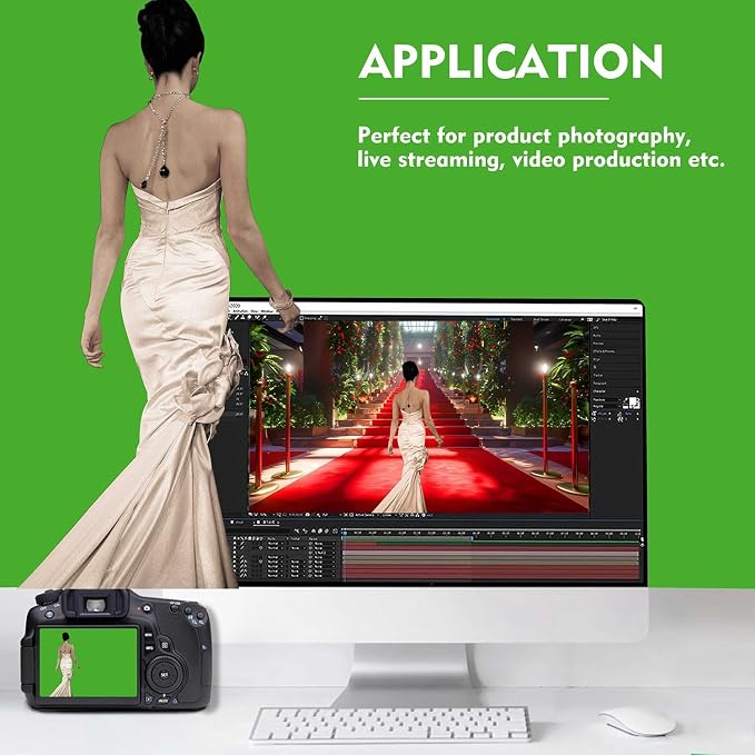 Green Screen Backdrop, Product Photo Backdrop
