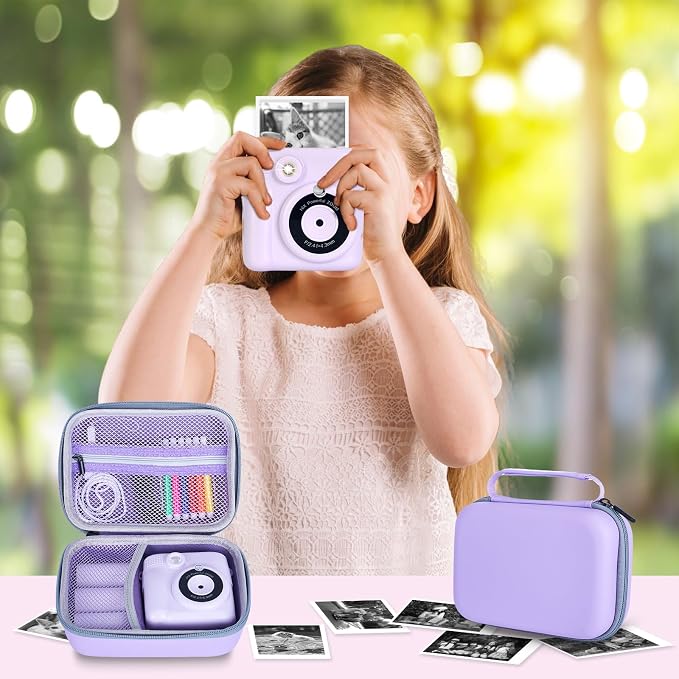 Phetium Kids Instant Print Camera Case Compatible