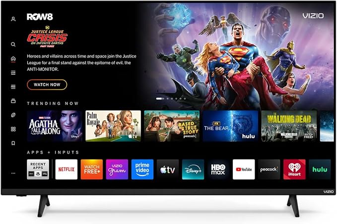 VIZIO 50" Class V-Series Quantum 4K QLED Smart TV, Ultra HD Home Theater with Dolby Vision HDR VQD50R-1010 (Renewed)