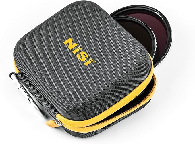 NiSi - Caddy II Circular Filter Case, Portable and Lightweight Camera Lens Pouch