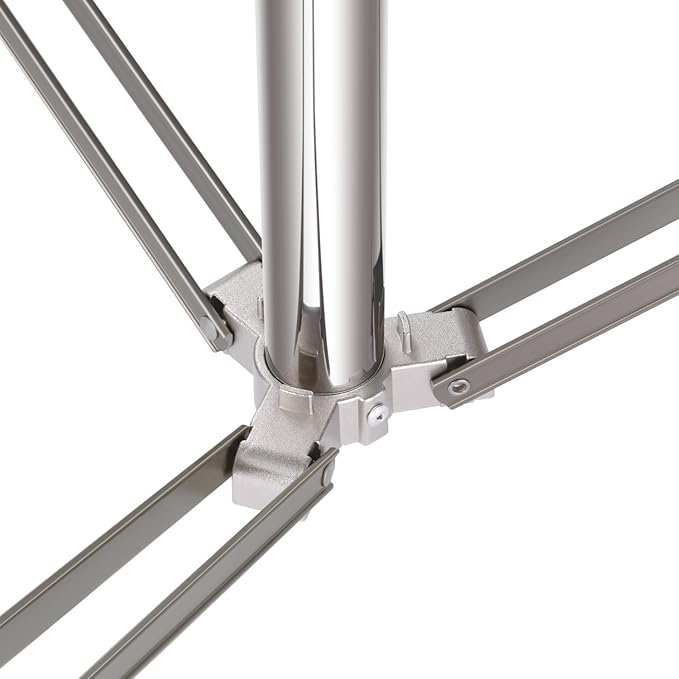 NEEWER 102"/2.6m Stainless Steel Light Stand, Spring Cushioned Heavy Duty