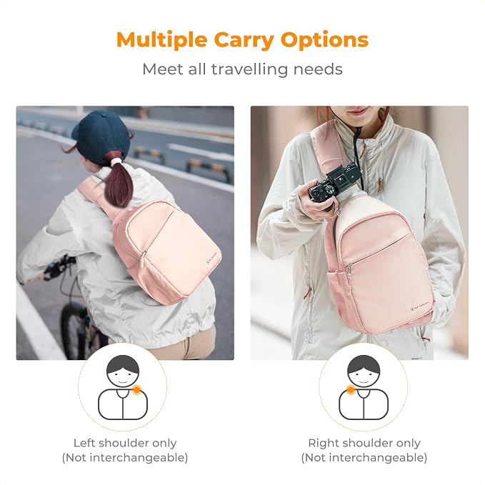 K&F CONCEPT Small Camera Bag for Photographer, Camera Sling Crossbody bag for