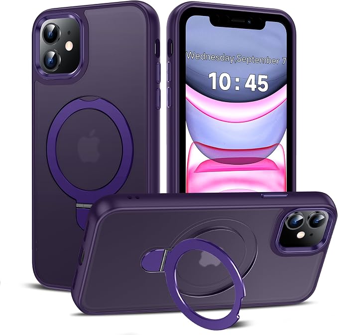 LeYi for iPhone-11 Case, with Stand for Magsafe Cover Funda para i Phone