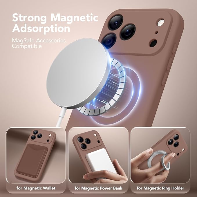 Magnetic for iPhone 17 Pro Max Case, Compatible