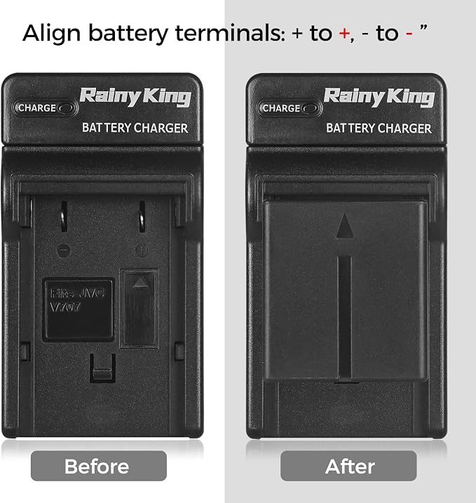 BN-VF707 Battery Charger for JVC BN-VF707U