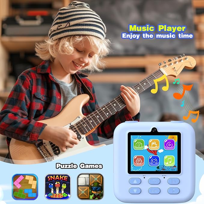 masterbee Kids Camera Instant Print Photo, Birthday Gifts