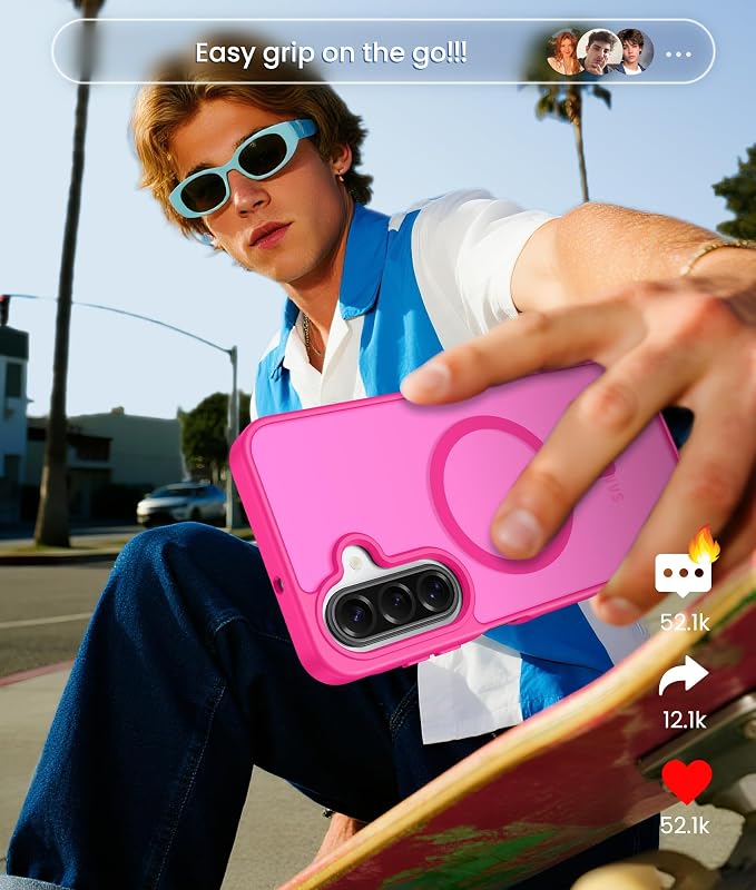FNTCASE for Galaxy A17/A16 5G Phone Case: for Samsung A17 Cases Matte
