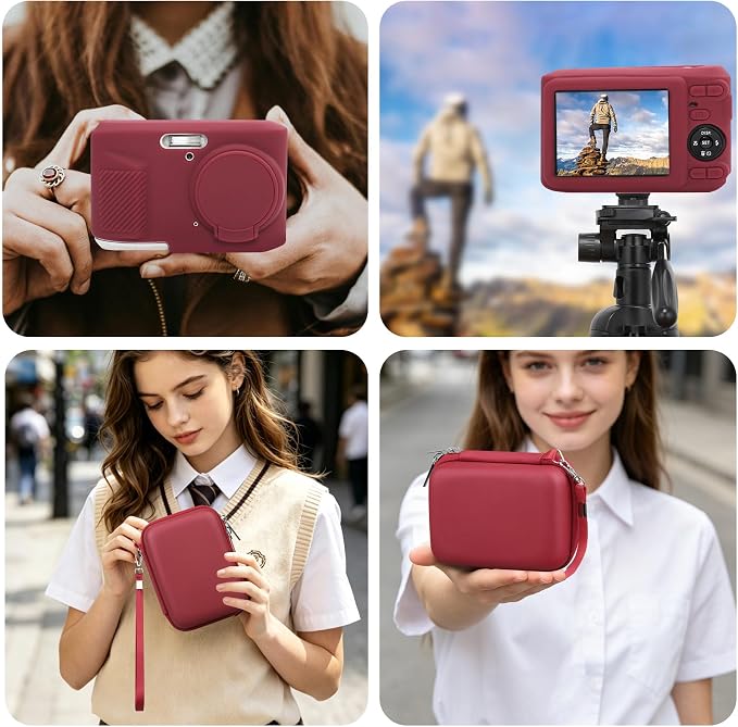 RAIALL Camera Case for KODAK PIXPRO FZ45 Digital Camera, 1* Hard Carrying Case