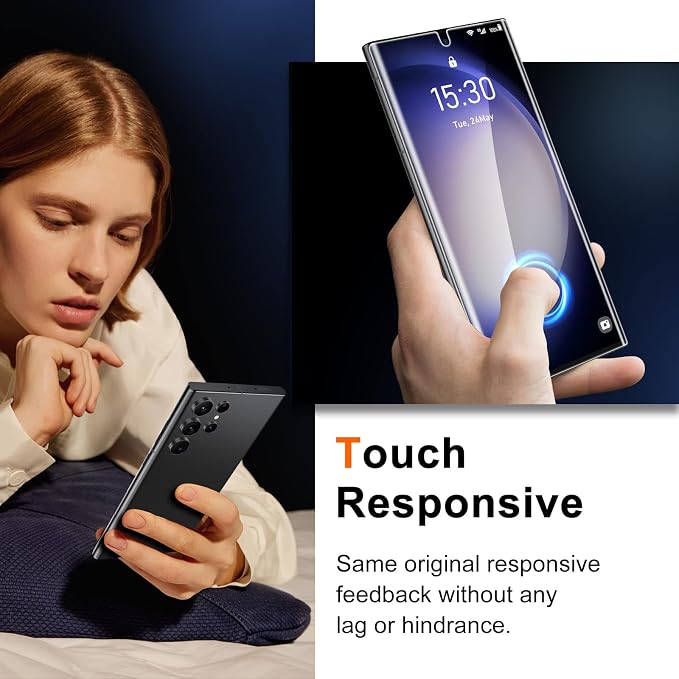 UniqueMe Compatible for Samsung Galaxy S23 Ultra 6.8 inch Screen Protector