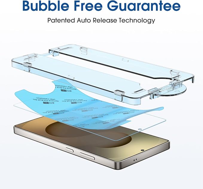 amFilm Auto-Alignment OneTouch for Samsung Galaxy S25 Ultra 6.9" Screen
