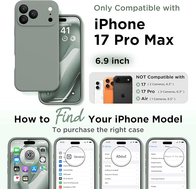 GolbinBox Magnetic for iPhone 17 Pro Max Case, Compatible