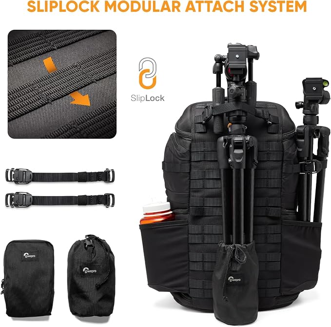 Lowepro ProTactic BP 450 AW III Camera Backpack, 4-point Access, Professional