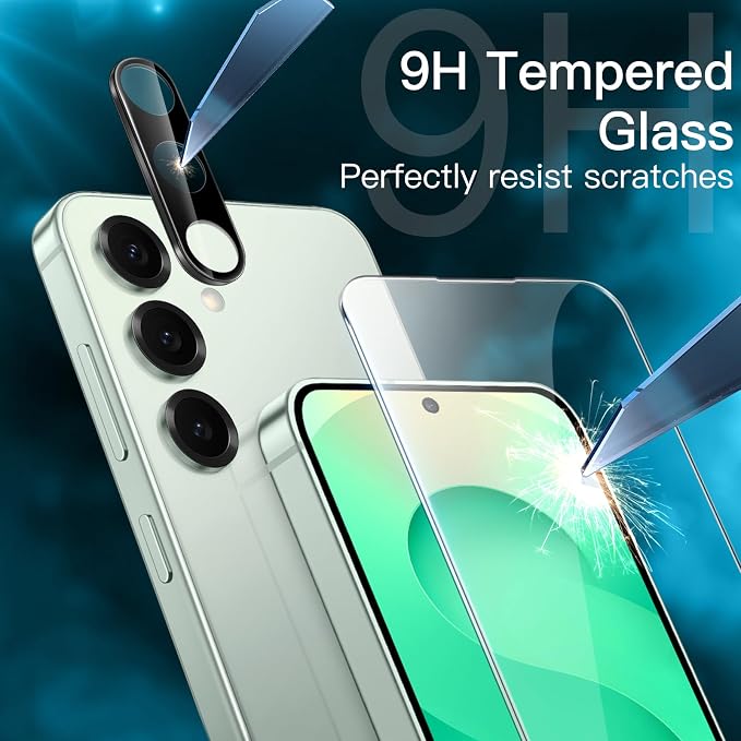 JETech Screen Protector for Samsung Galaxy S25+ / S25 Plus 5G