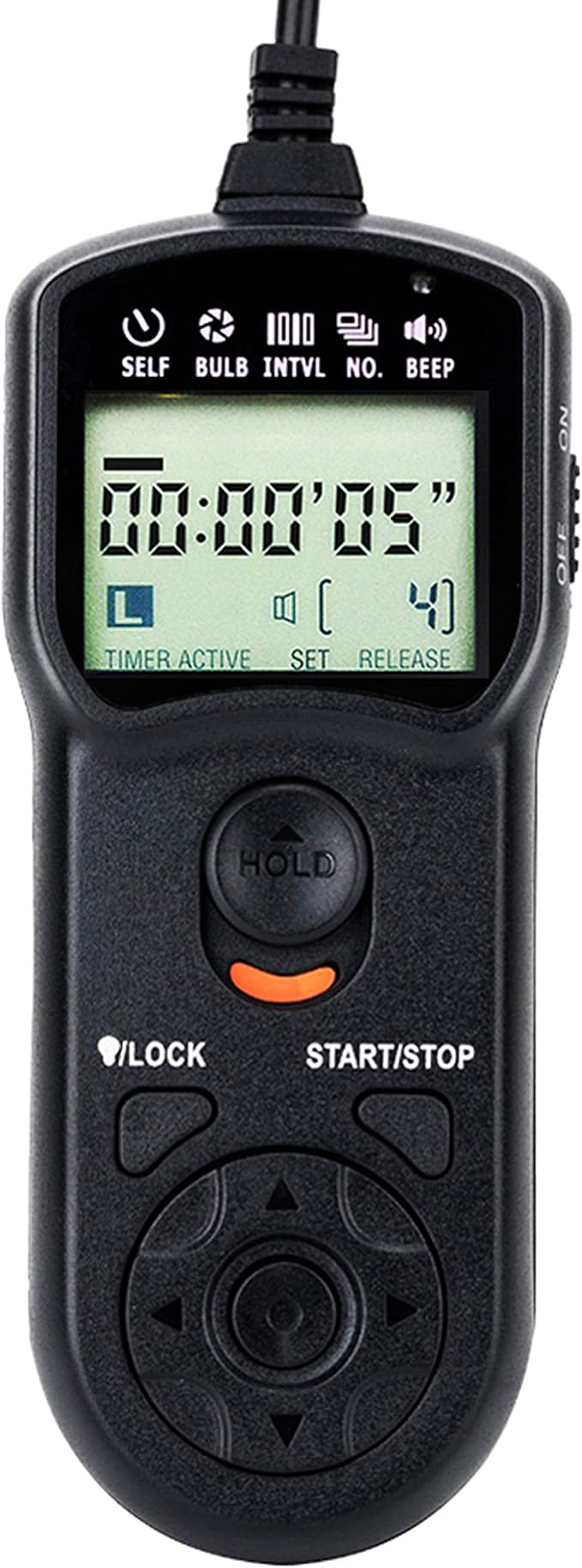 JJC Intervalometer Timer Remote Shutter Release Time Laspe