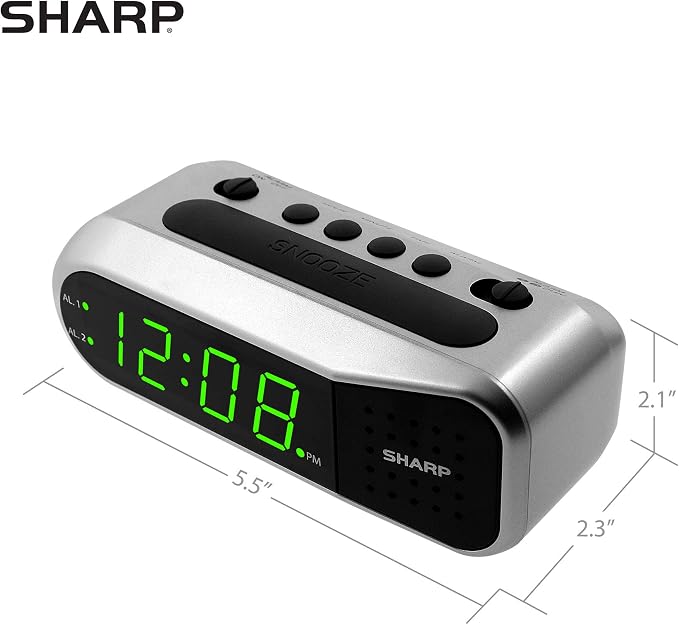 Sharp Digital Alarm Clock