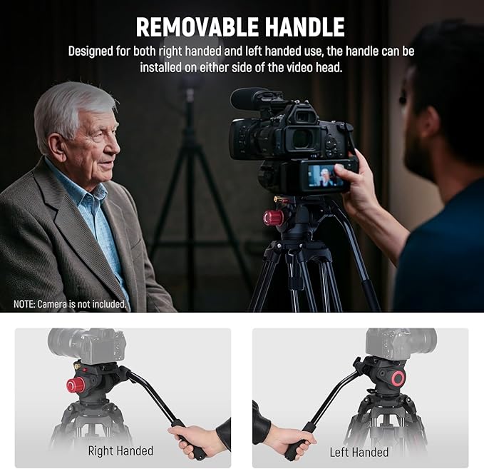 NEEWER LL38 79"/2m Video Camera Tripod