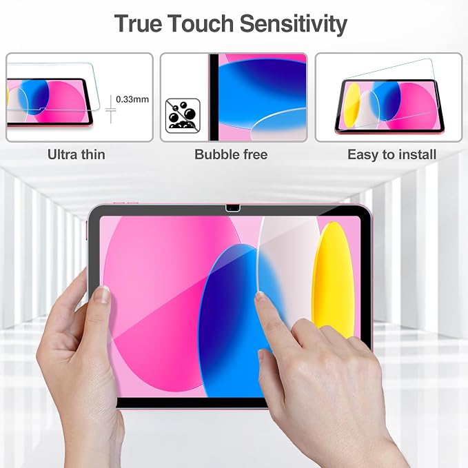 ProCase Screen Protector for iPad A16 2025 11th/10th 2022 Generation, 2
