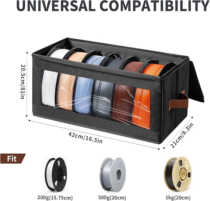 Qozary Filament Storage Box