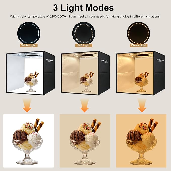 Light Box Photography, 16x16 inch Large Photo Light Box