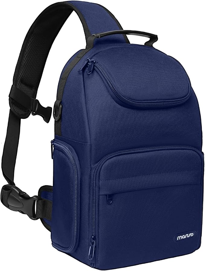 MOSISO Camera Sling Bag, DSLR/SLR/Mirrorless Camera Case Crossbody Photography
