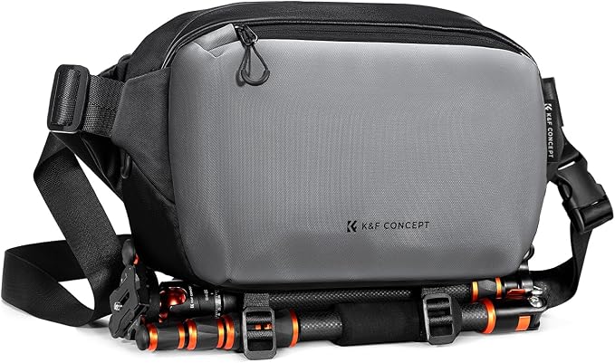 K&F CONCEPT Camera Sling Bag Crossbody Bag Waterproof Camera Shoulder Backpack