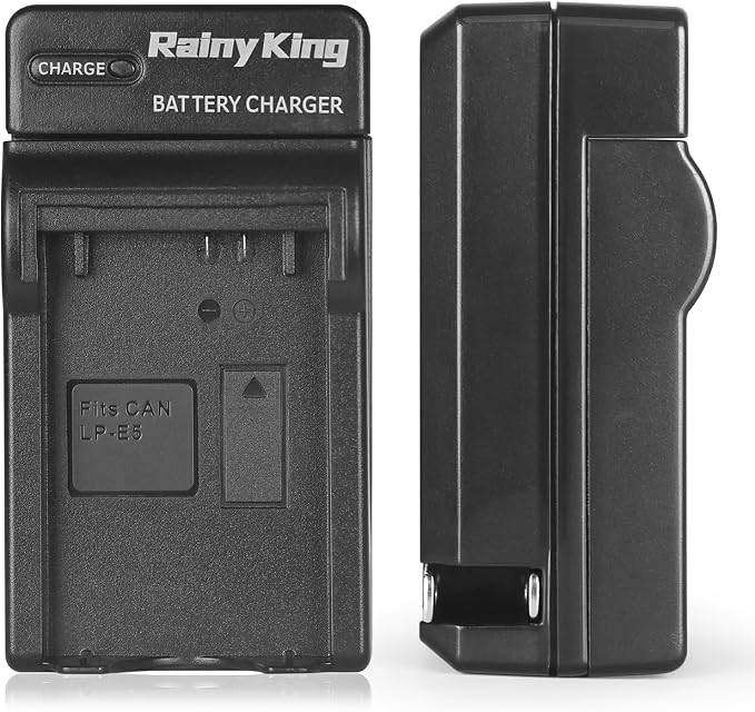 LP-E5 Battery Charger for Canon EOS 500D, Kiss X3, Rebel T1i