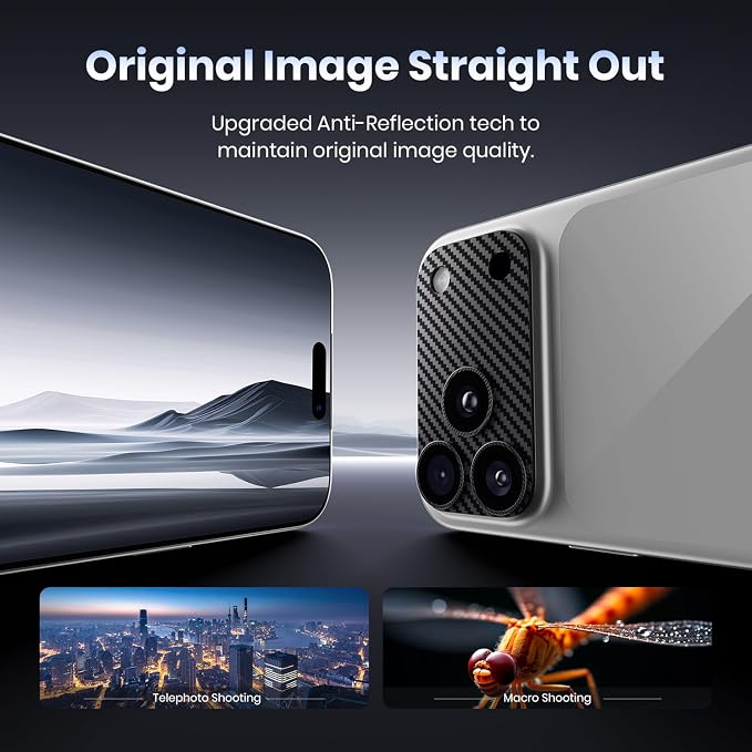 Hoerrye for iPhone 17 Pro Max Camera Lens Protector