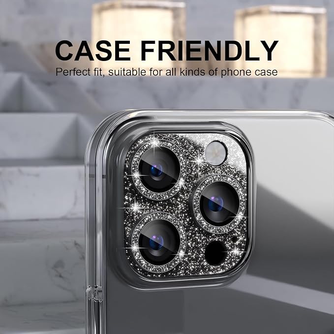 Choiche Compatible for iPhone 16 Pro/iPhone 16 Pro Max Camera Lens Protector