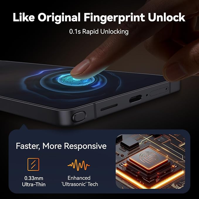 Wiaocit 3 Pack Tempered Glass Screen Protector