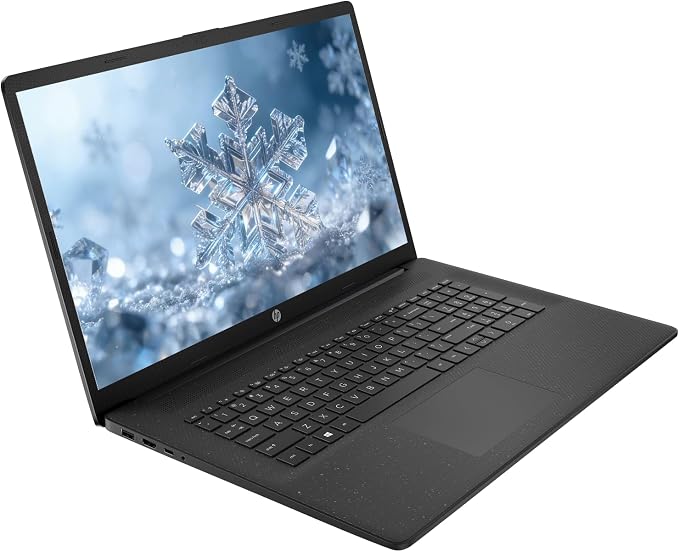 HP 17.3" Business Laptop Computer, Intel 10-Core i5 Processor, Windows 11 Pro Laptop 32GB RAM 1TB SSD, AI Copilot Ready, Numeric Keypad, Camera Privacy Shutter, PLUSERA 8-in-1 Hub Included, Jet Black