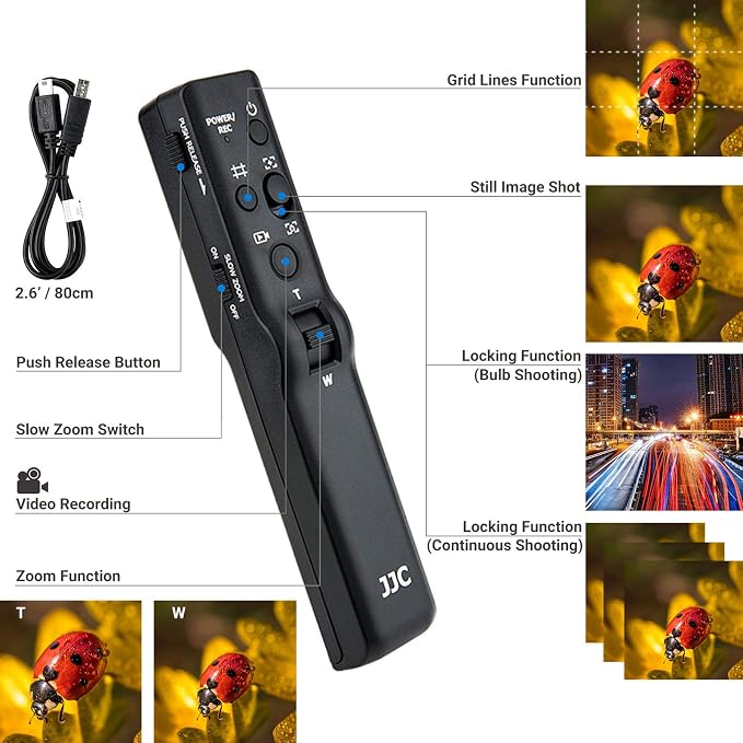 Camera Remote Control Tripod Rplac VCT-VPR1