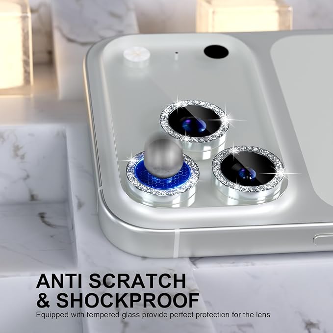 Choiche Compatible for iPhone 17 Pro/iPhone 17 Pro Max Camera Lens Protector
