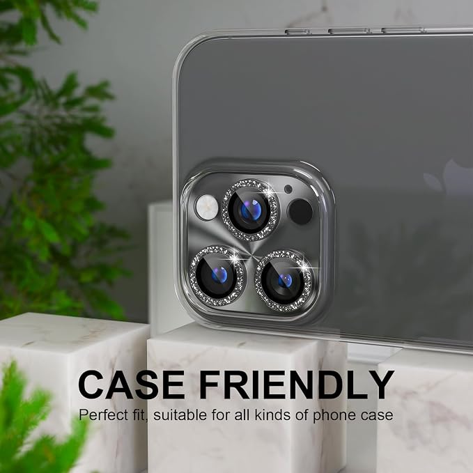 Choiche Compatible for iPhone 16 Pro/iPhone 16 Pro Max Camera Lens Protector