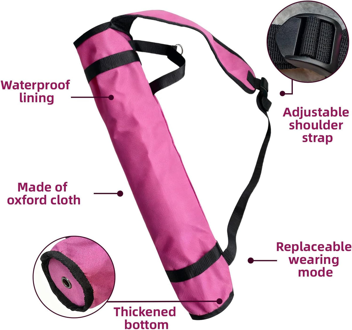 Skiennix Quiver Arrow Holder - Adjustable Oxford Cloth Archery Quiver for Outdoor Use | Portable & Versatile
