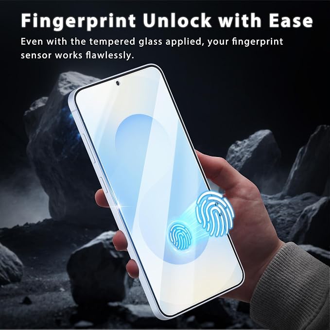 V-PORYADKU 3 Pack for Samsung Galaxy S25 Plus Screen Protector, 9H Tempered