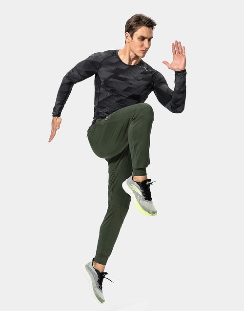 G Gradual Men's Athletic Sweatpants - Zipper Pockets for Running & Workouts | Comfortable Joggers