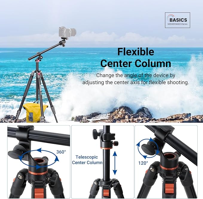NEEWER Basics Overhead Camera Tripod Monopod