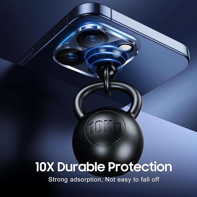 UniqueMe Compatible for 3 Pack iPhone 15 Pro/iPhone 15 Pro Max Camera Lens