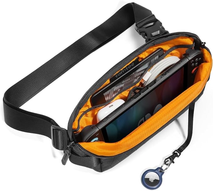tomtoc Compact EDC Sling Bag 3L-10L, Minimalist Crossbody Bag Chest Shoulder