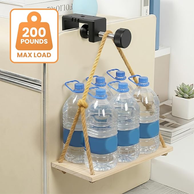 Heavy Duty C Clamp & Desk Clamp, Aluminum Alloy Table Mount