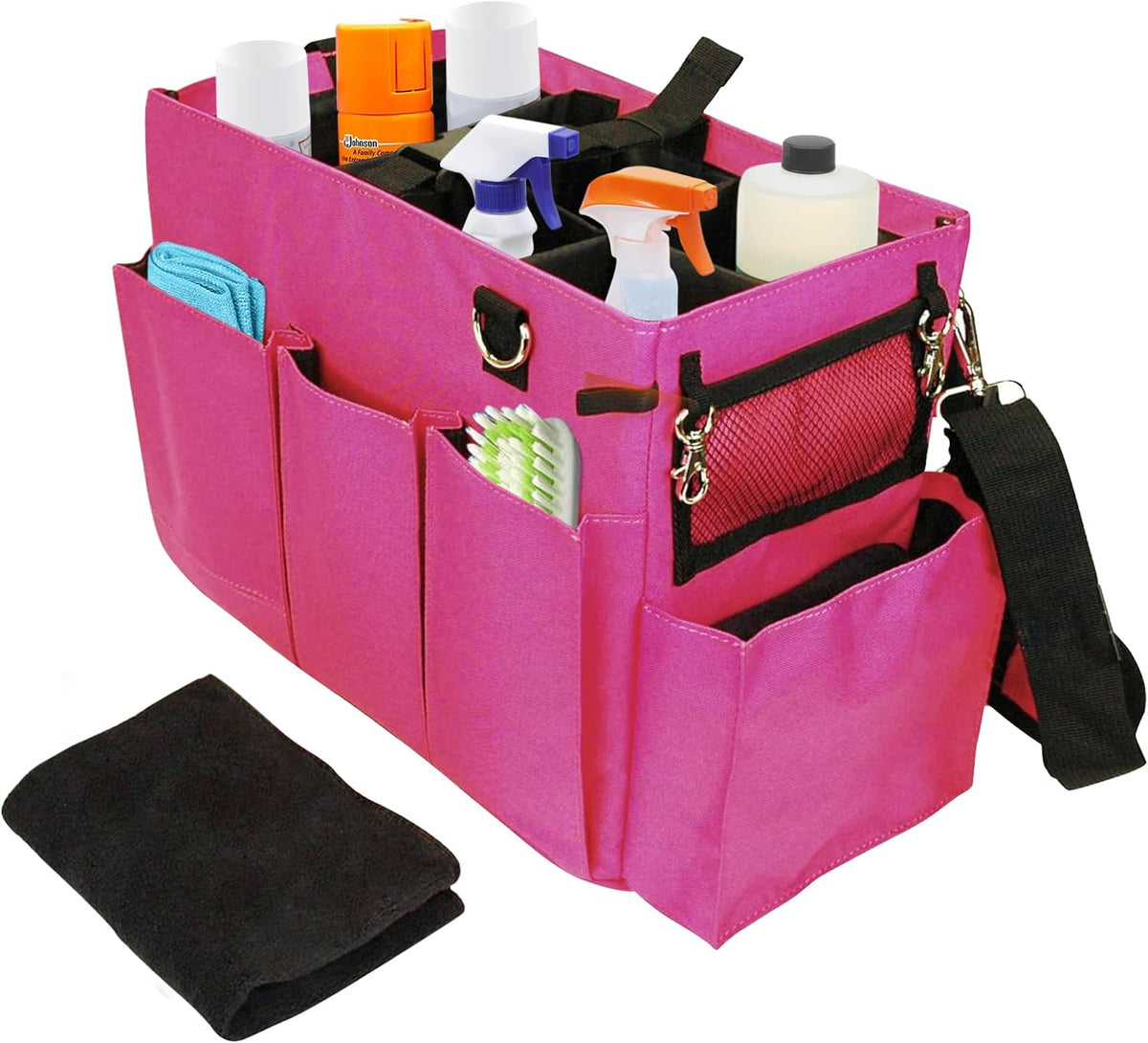 Car Trunk Organizer - Large Capacity Storage Bag with Adjustable Straps | Collapsible Auto Organizer for SUV Sedan Backseat | Durable Easy Clean Gray